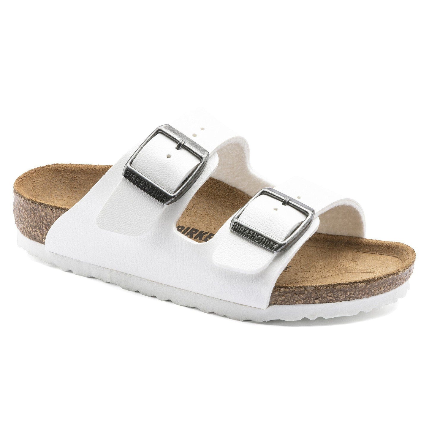 Arizona | Kids | Birko - Flor | White - sandals - Birkenstock