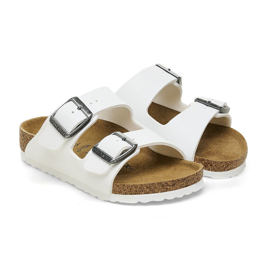 Arizona | Kids | Birko - Flor | White - sandals - Birkenstock