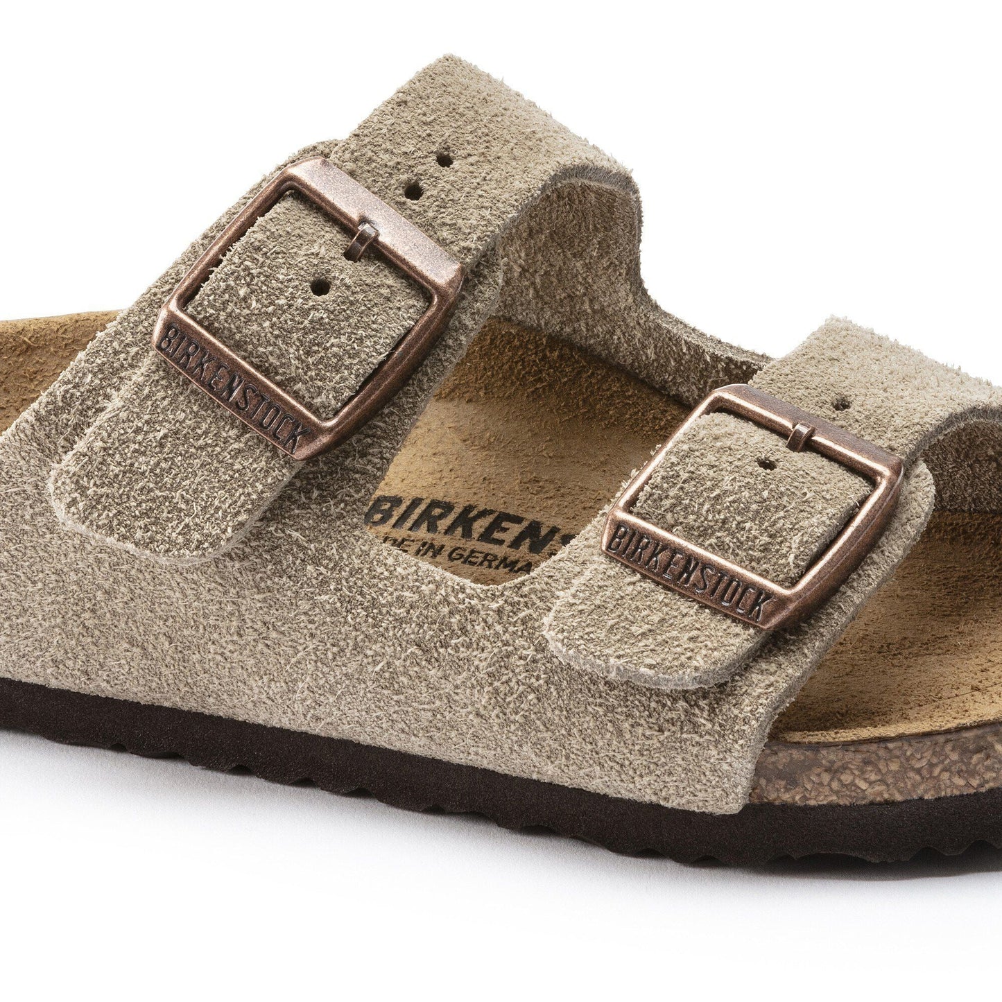 Arizona | Kids | Suede | Taupe - sandals - Birkenstock
