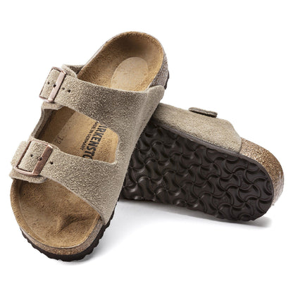 Arizona | Kids | Suede | Taupe - sandals - Birkenstock