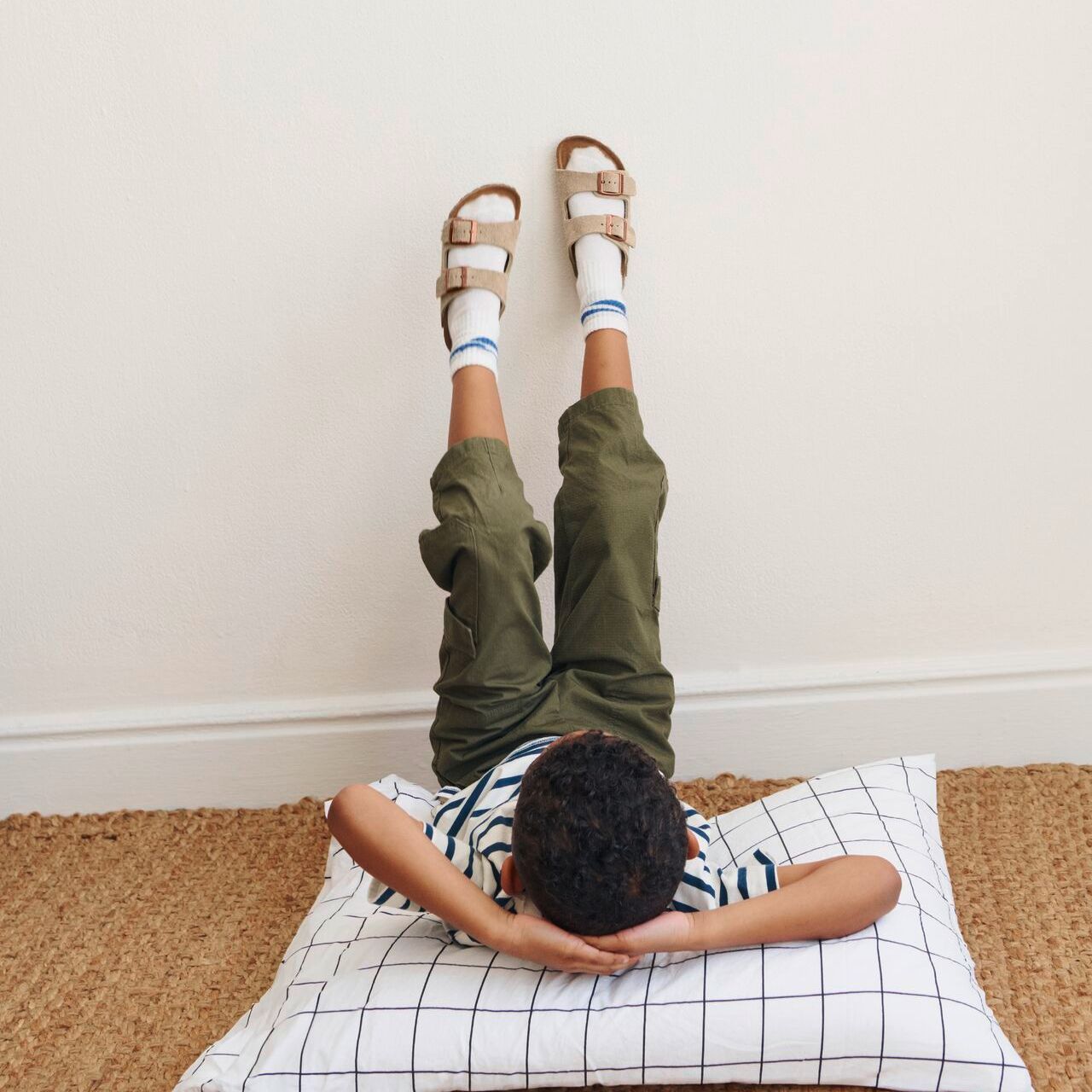 Arizona | Kids | Suede | Taupe - Sandals - Birkenstock