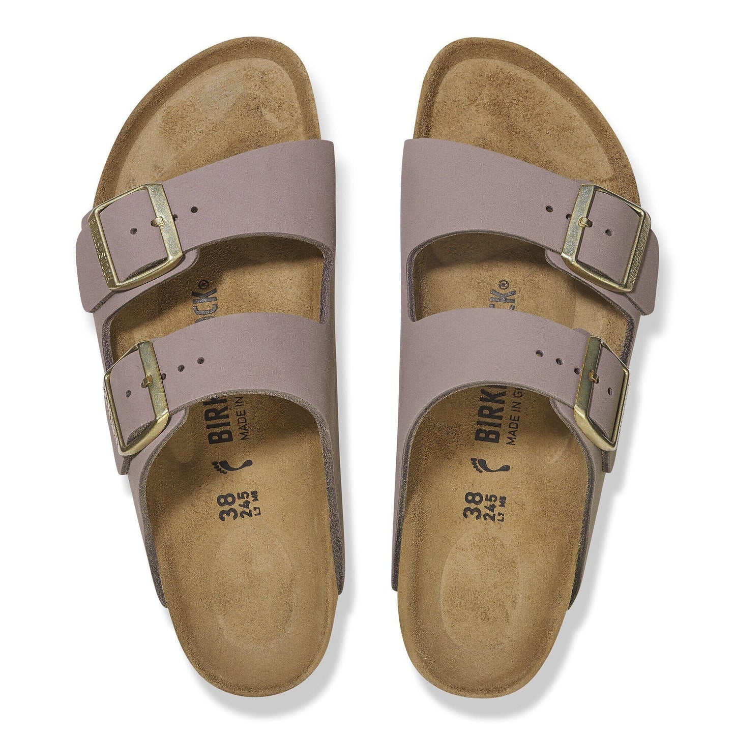 Arizona | Nubuck | Faded Purple - sandals - Birkenstock