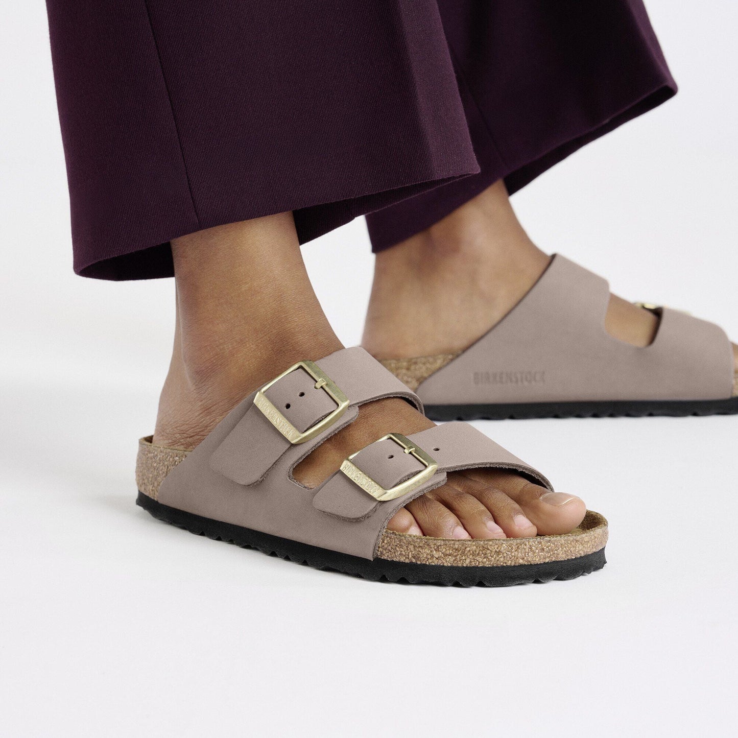 Arizona | Nubuck | Faded Purple - sandals - Birkenstock