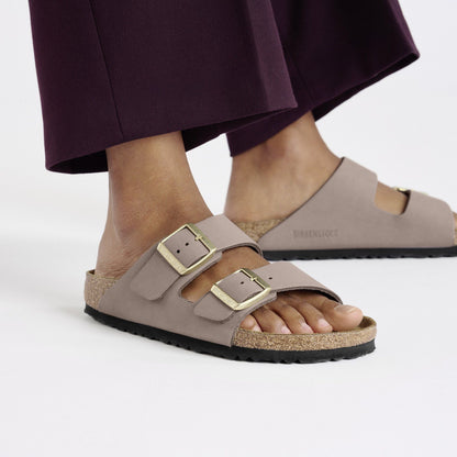 Arizona | Nubuck | Faded Purple - sandals - Birkenstock