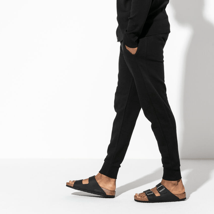 Arizona | Oiled Leather | Black - Sandals - Birkenstock