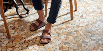 Arizona | Oiled Leather | Habana Brown - Sandals - Birkenstock