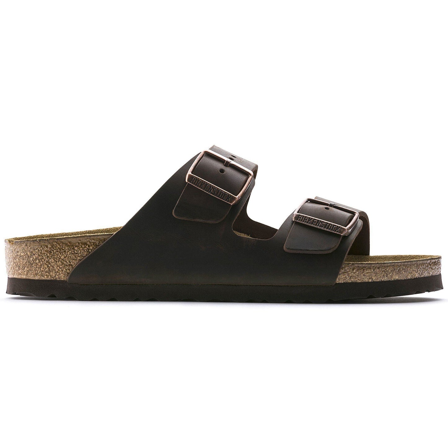 Arizona | Oiled Leather | Habana Brown - sandals - Birkenstock
