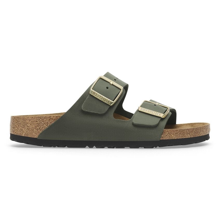 Arizona | Oiled Leather | Thyme - Sandals - Birkenstock