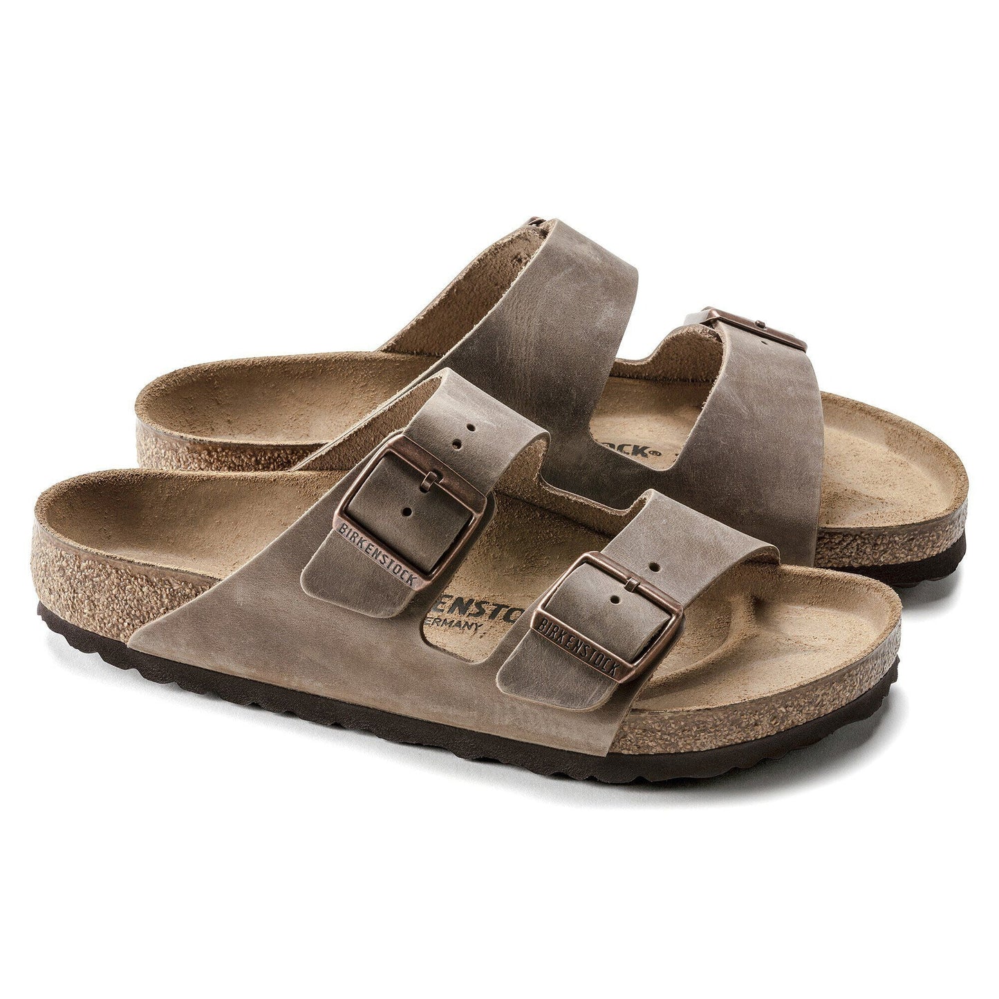 Arizona | Oiled Leather | Tobacco Brown - sandals - Birkenstock