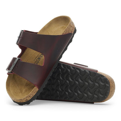 Arizona | Oiled Leather | Zinfandel - Sandals - Birkenstock