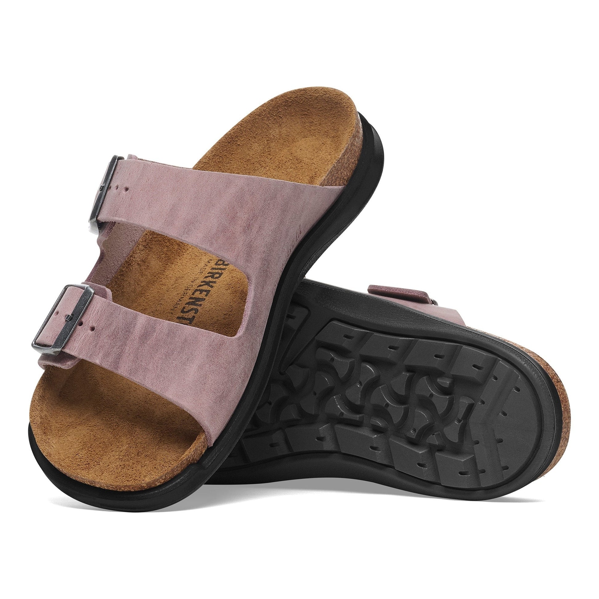 Arizona Rugged | Oiled Leather | Lavender - sandals - Birkenstock