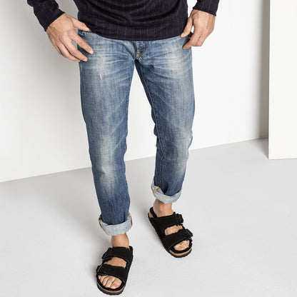 Arizona Shearling | Suede | Black - sandals - Birkenstock