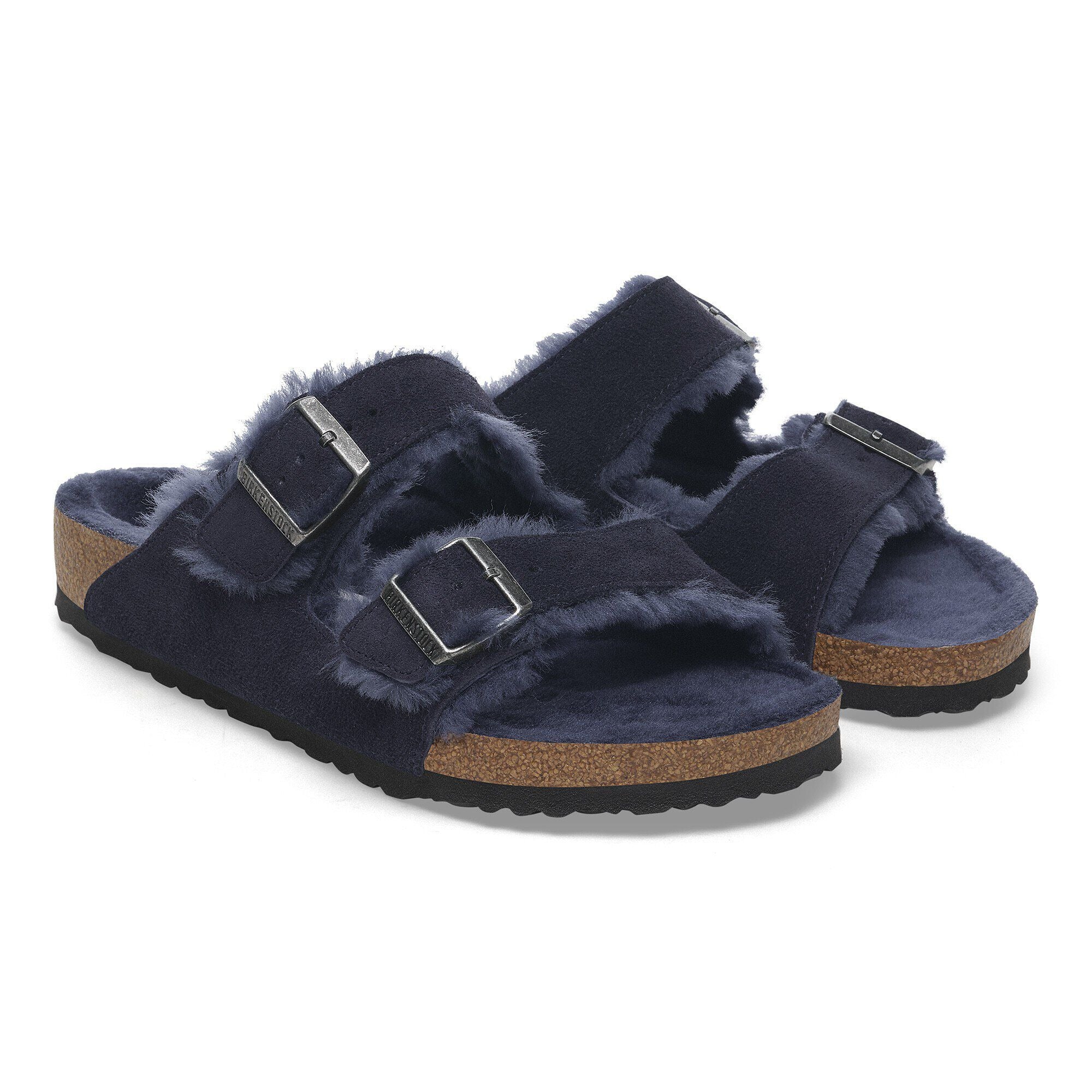 Arizona Shearling | Suede | Midnight Blue – Birkenstock Midtown