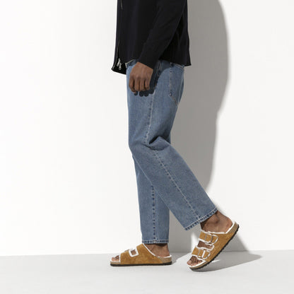 Arizona Shearling | Suede | Mink - sandals - Birkenstock