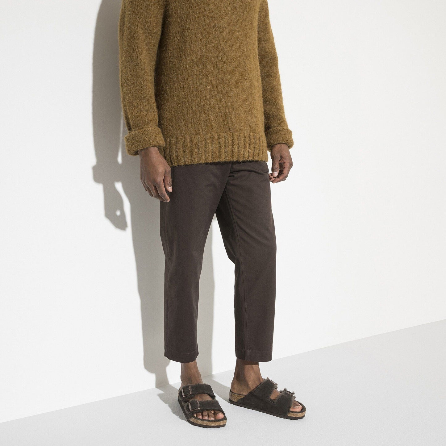 Arizona Shearling | Suede | Mocha - sandals - Birkenstock