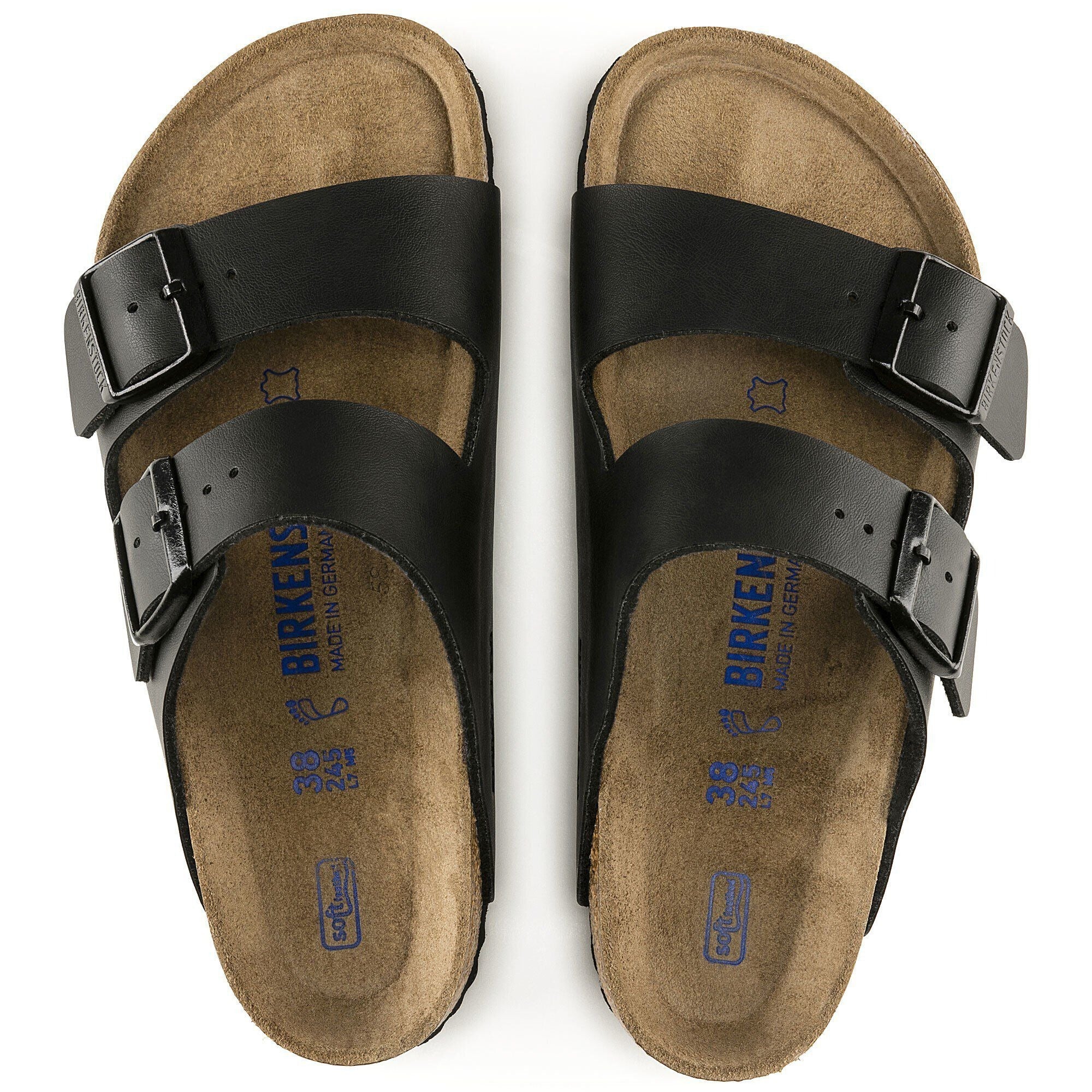 Arizona | Soft Footbed | Birko-Flor | Black – Birkenstock Midtown
