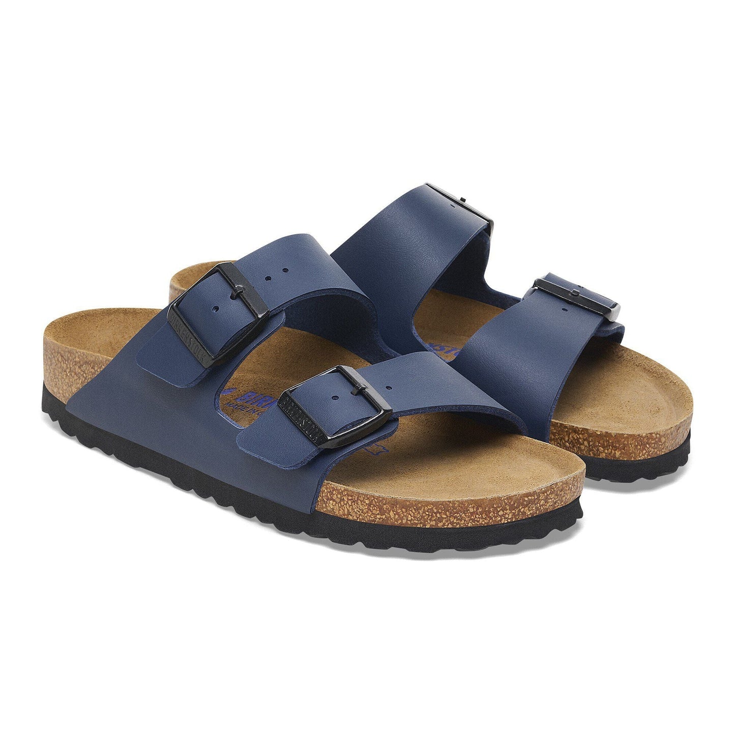Arizona | Soft Footbed | Birko - Flor | Blue - sandals - Birkenstock