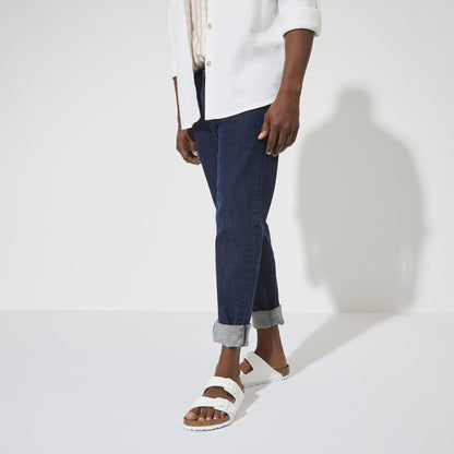 Arizona | Soft Footbed | Leather | White - sandals - Birkenstock