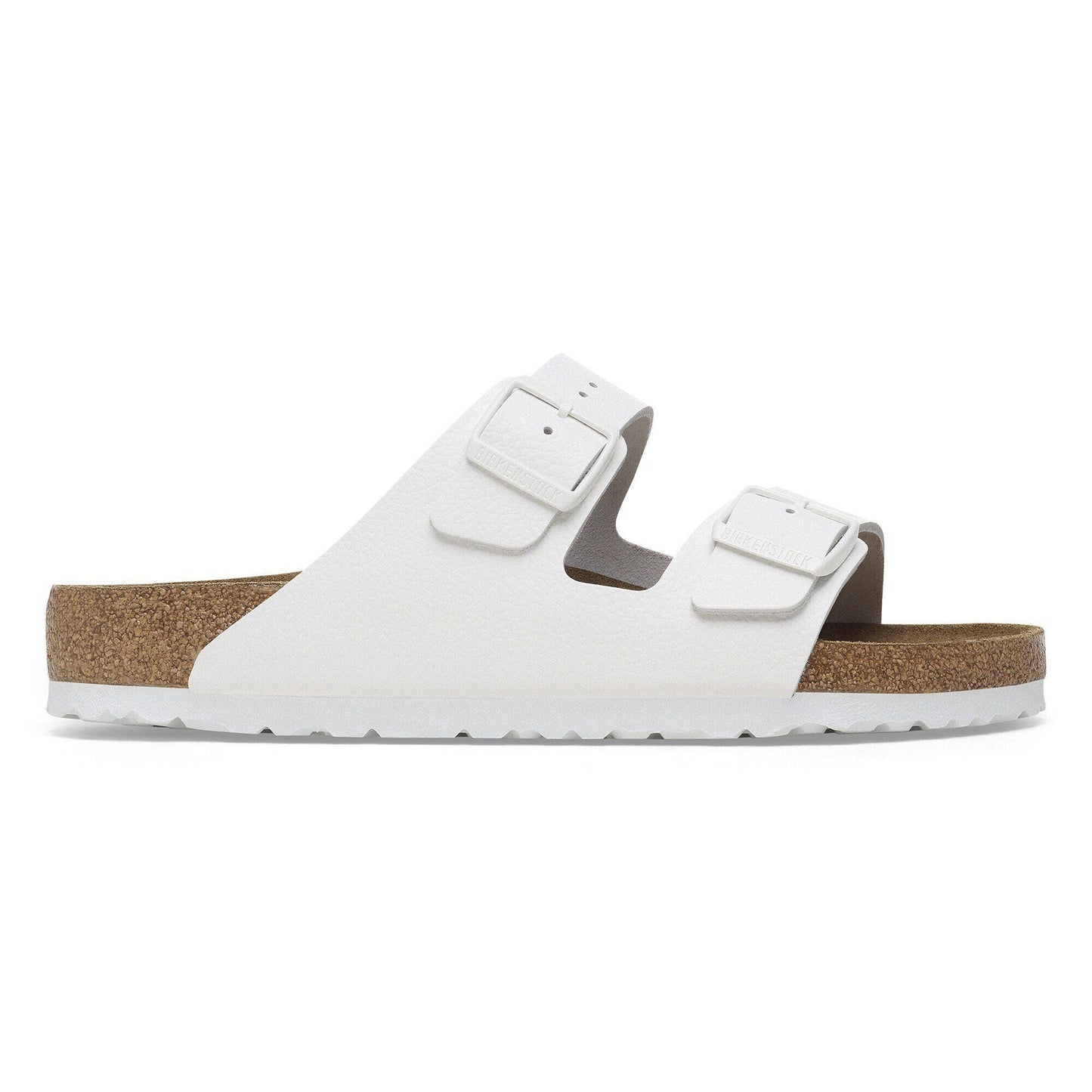 Arizona | Soft Footbed | Leather | White - sandals - Birkenstock