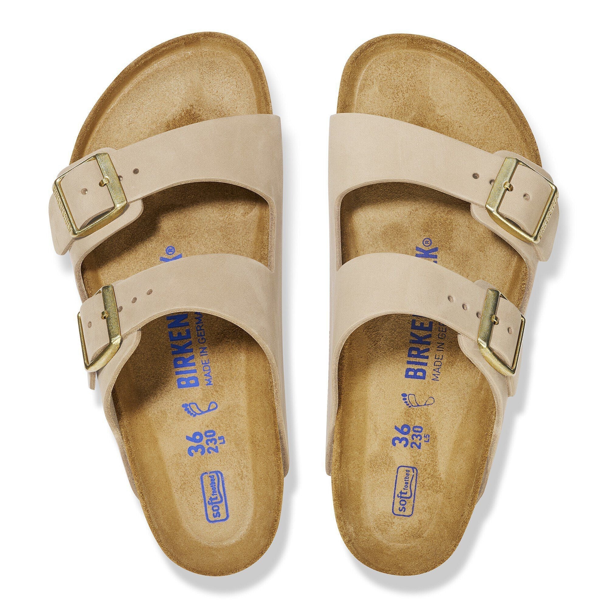 Arizona | Soft Footbed | Nubuck | Sandcastle – Birkenstock Midtown