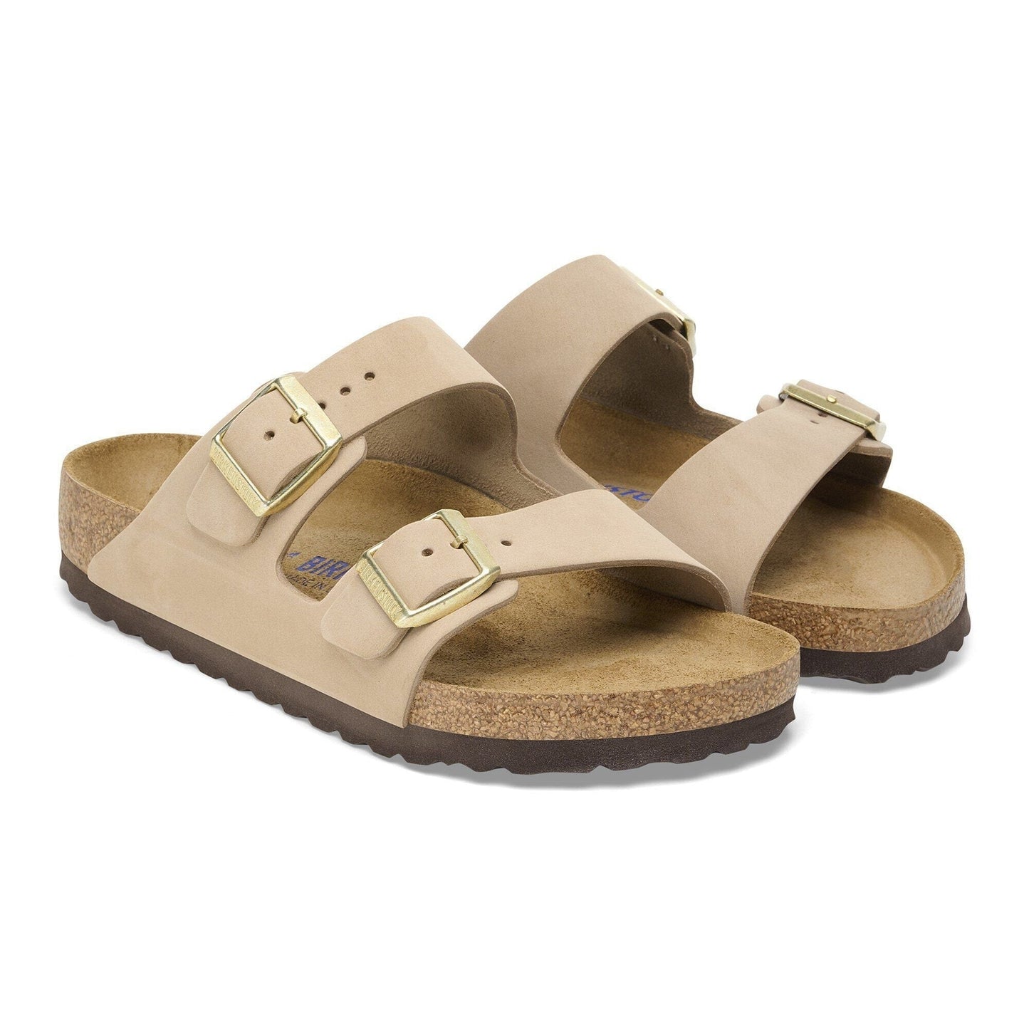 Arizona | Soft Footbed | Nubuck | Sandcastle - sandals - Birkenstock