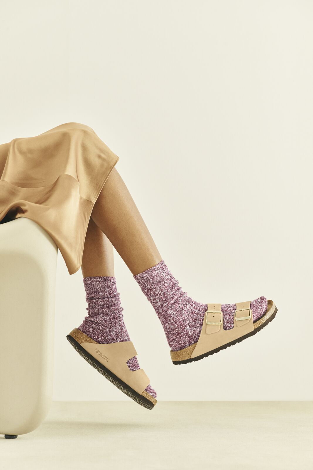 Arizona | Soft Footbed | Nubuck | Sandcastle - sandals - Birkenstock