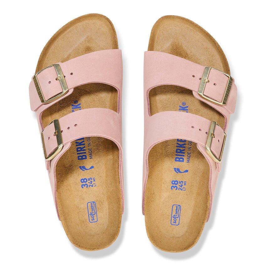 Arizona Soft Footbed Nubuck Soft Pink Birkenstock Midtown