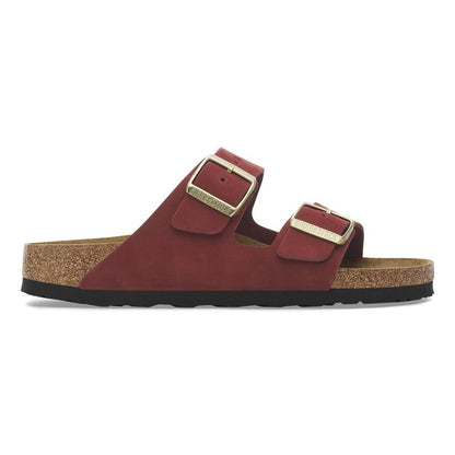 Arizona | Soft Footbed | Nubuck | Zinfandel - Sandals - Birkenstock