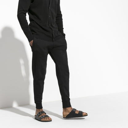 Arizona | Soft Footbed | Oiled Leather | Black - sandals - Birkenstock