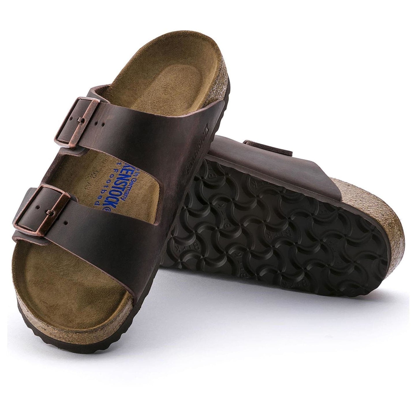 Arizona | Soft Footbed | Oiled Leather | Habana - sandals - Birkenstock