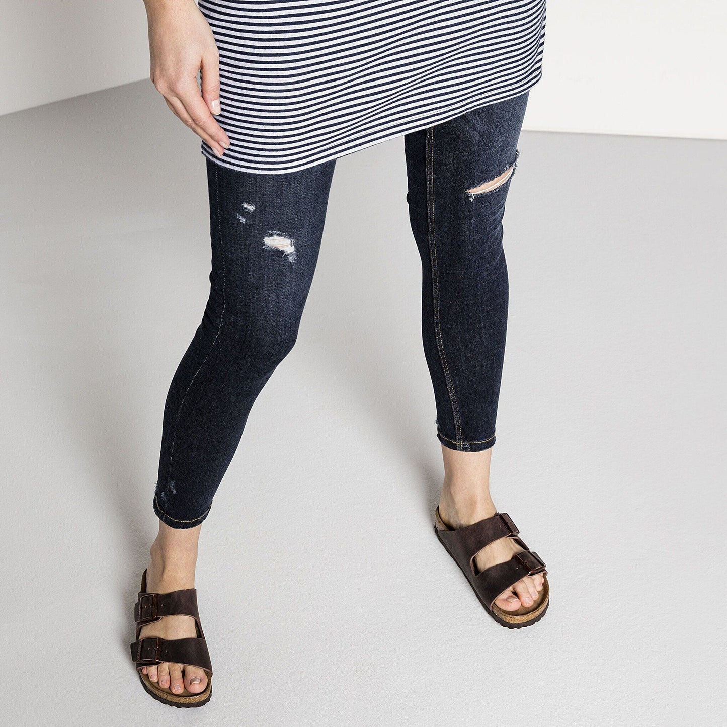 Arizona | Soft Footbed | Oiled Leather | Habana - sandals - Birkenstock