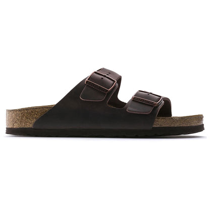 Arizona | Soft Footbed | Oiled Leather | Habana Brown - sandals - Birkenstock