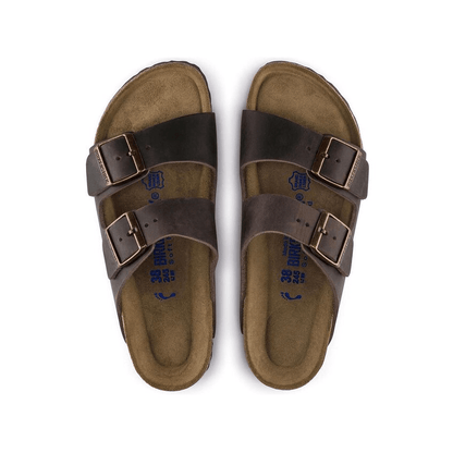 Arizona | Soft Footbed | Oiled Leather | Habana Brown - Sandals - Birkenstock