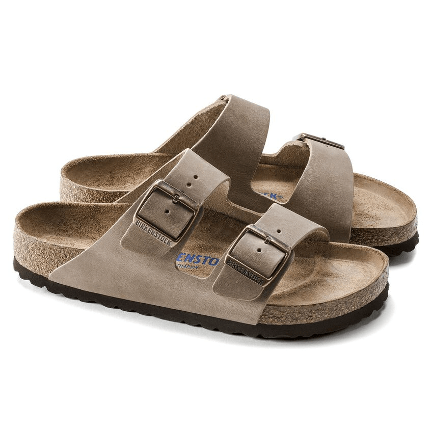 Arizona | Soft Footbed | Oiled Leather | Tobacco - Sandals - Birkenstock