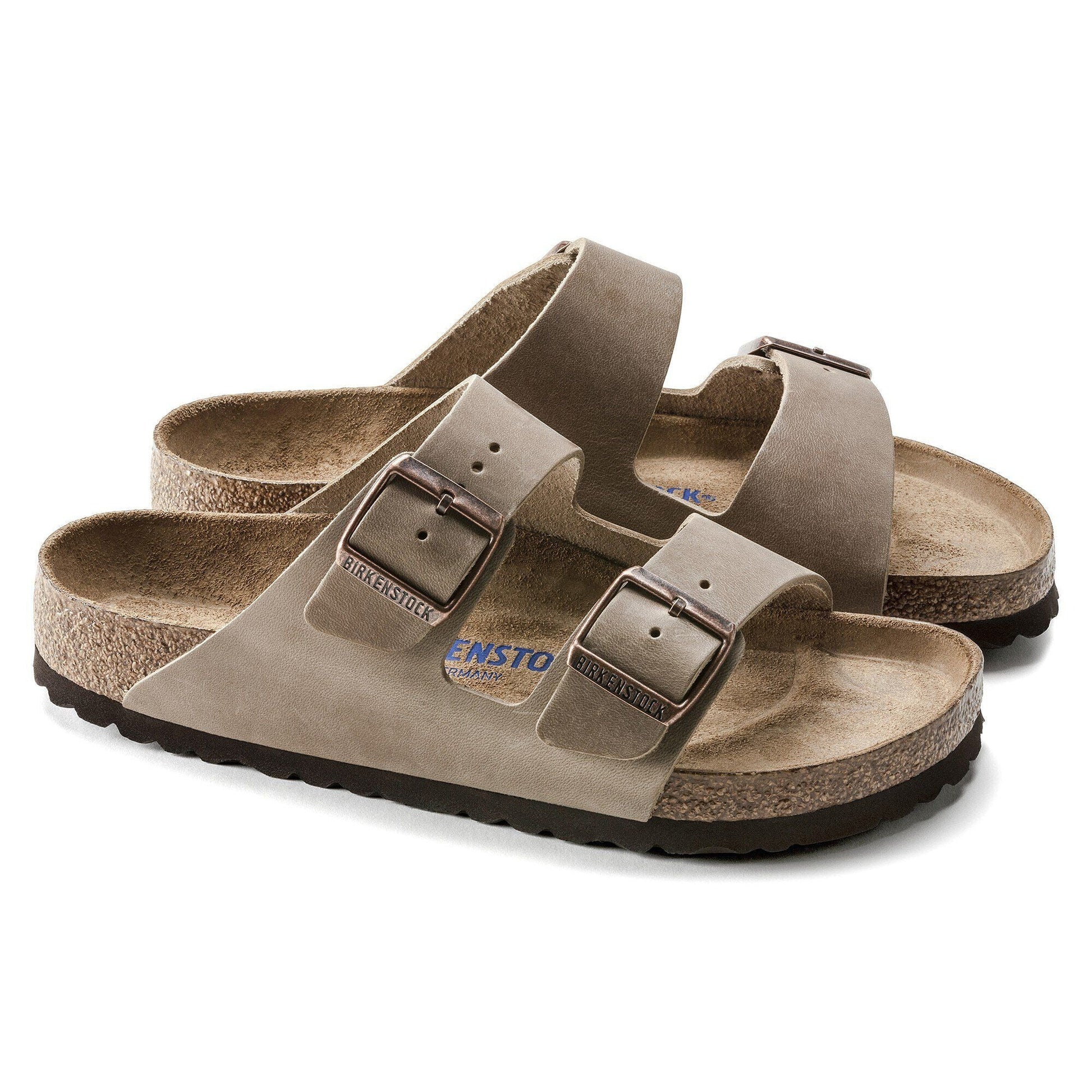 Arizona | Soft Footbed | Oiled Leather | Tobacco Brown - sandals - Birkenstock