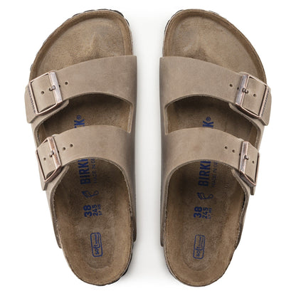 Arizona | Soft Footbed | Oiled Leather | Tobacco Brown - sandals - Birkenstock