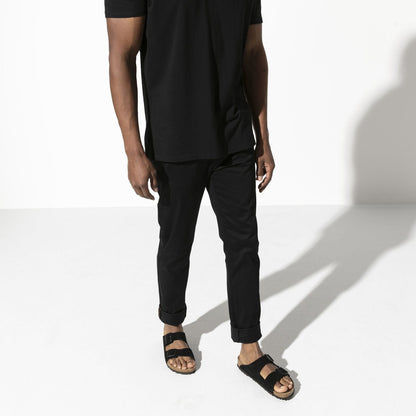 Arizona | Soft Footbed | Suede | Black - sandals - Birkenstock