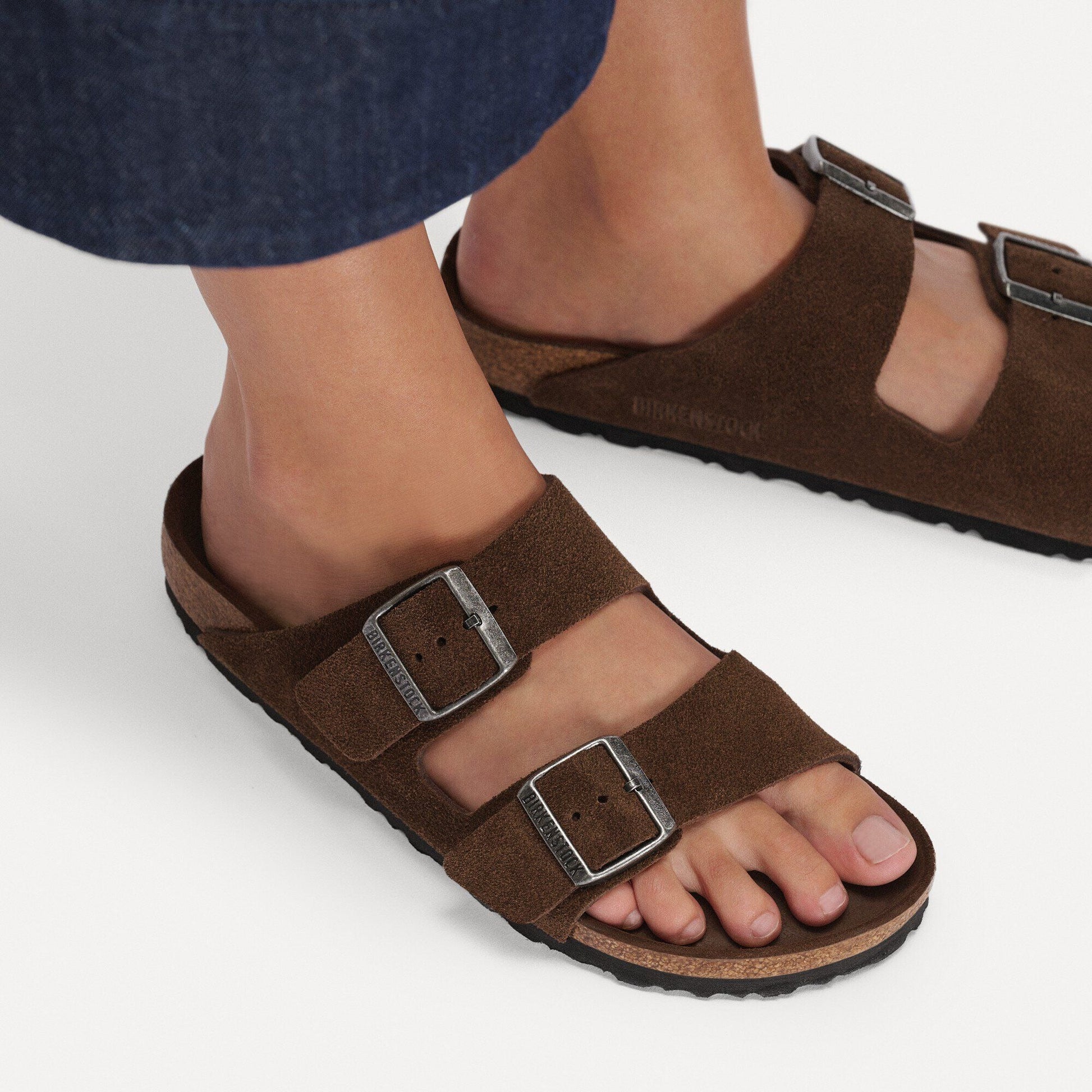 Arizona | Soft Footbed | Suede | Carafe Tonal - sandals - Birkenstock