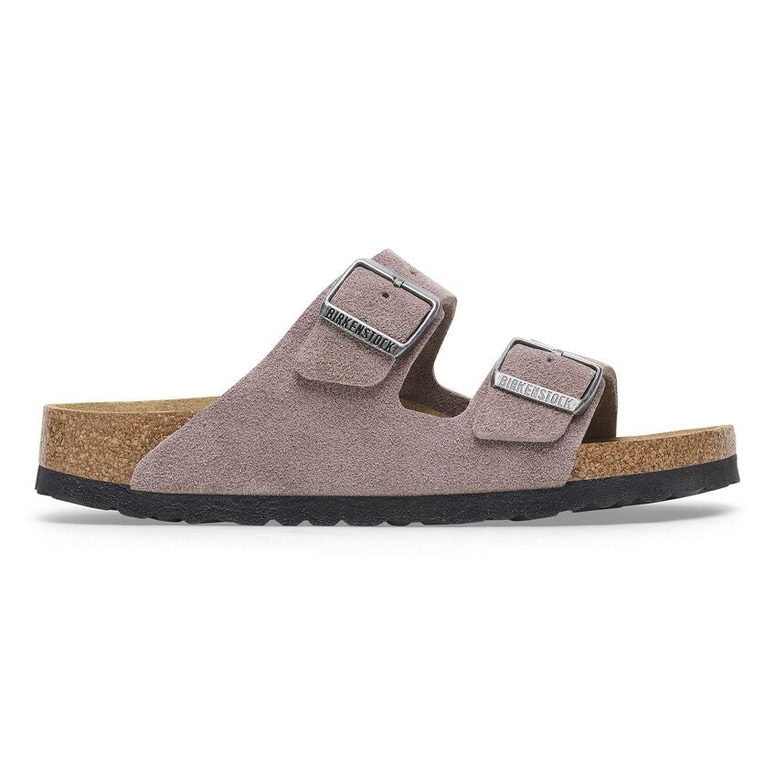 Arizona | Soft Footbed | Suede | Faded Purple - Sandals - Birkenstock