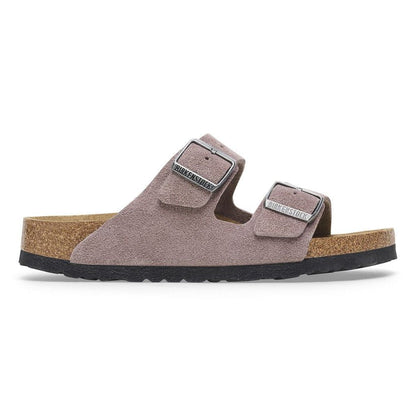 Arizona | Soft Footbed | Suede | Faded Purple - Sandals - Birkenstock