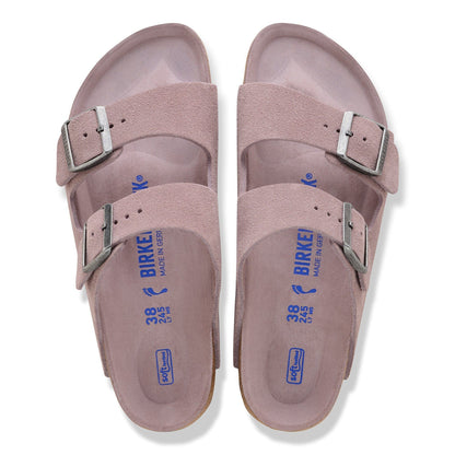 Arizona | Soft Footbed | Suede | Faded Purple Tonal - sandals - Birkenstock