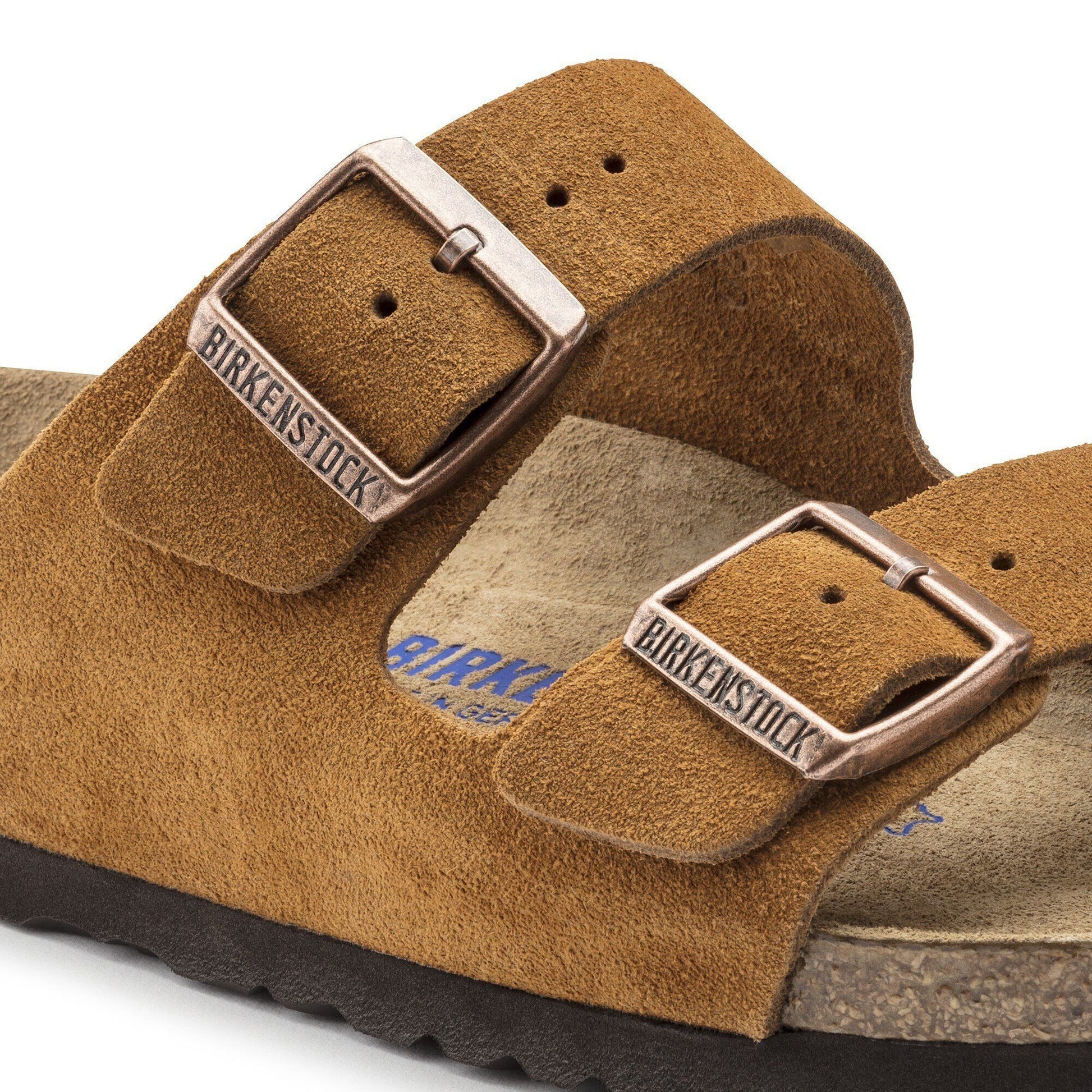 Arizona | Soft Footbed | Suede | Mink - sandals - Birkenstock