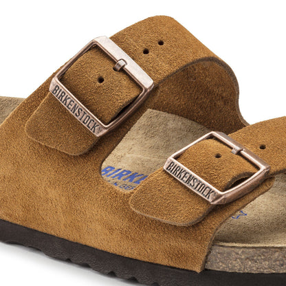 Arizona | Soft Footbed | Suede | Mink - sandals - Birkenstock
