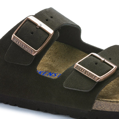 Arizona | Soft Footbed | Suede | Mocha - sandals - Birkenstock