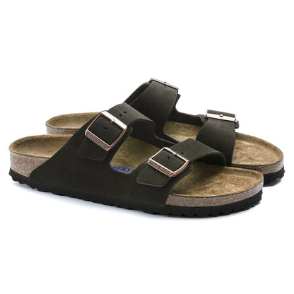 Arizona | Soft Footbed | Suede | Mocha - sandals - Birkenstock