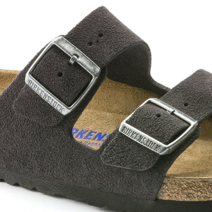 Arizona | Soft Footbed | Suede | Velvet Gray - sandals - Birkenstock