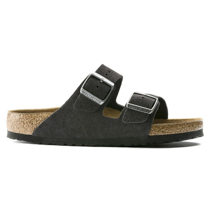 Arizona | Soft Footbed | Suede | Velvet Gray - sandals - Birkenstock