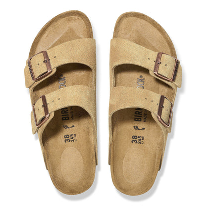 Arizona | Suede | Latte Cream - sandals - Birkenstock