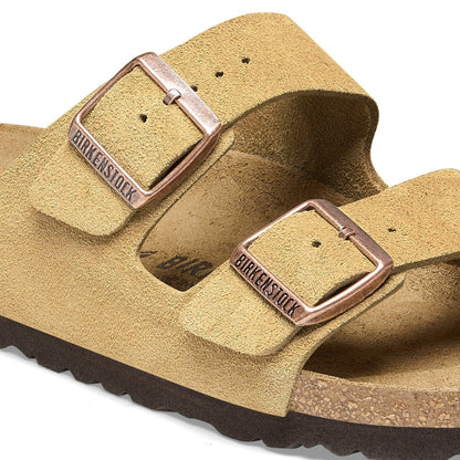Arizona | Suede | Latte Cream - sandals - Birkenstock
