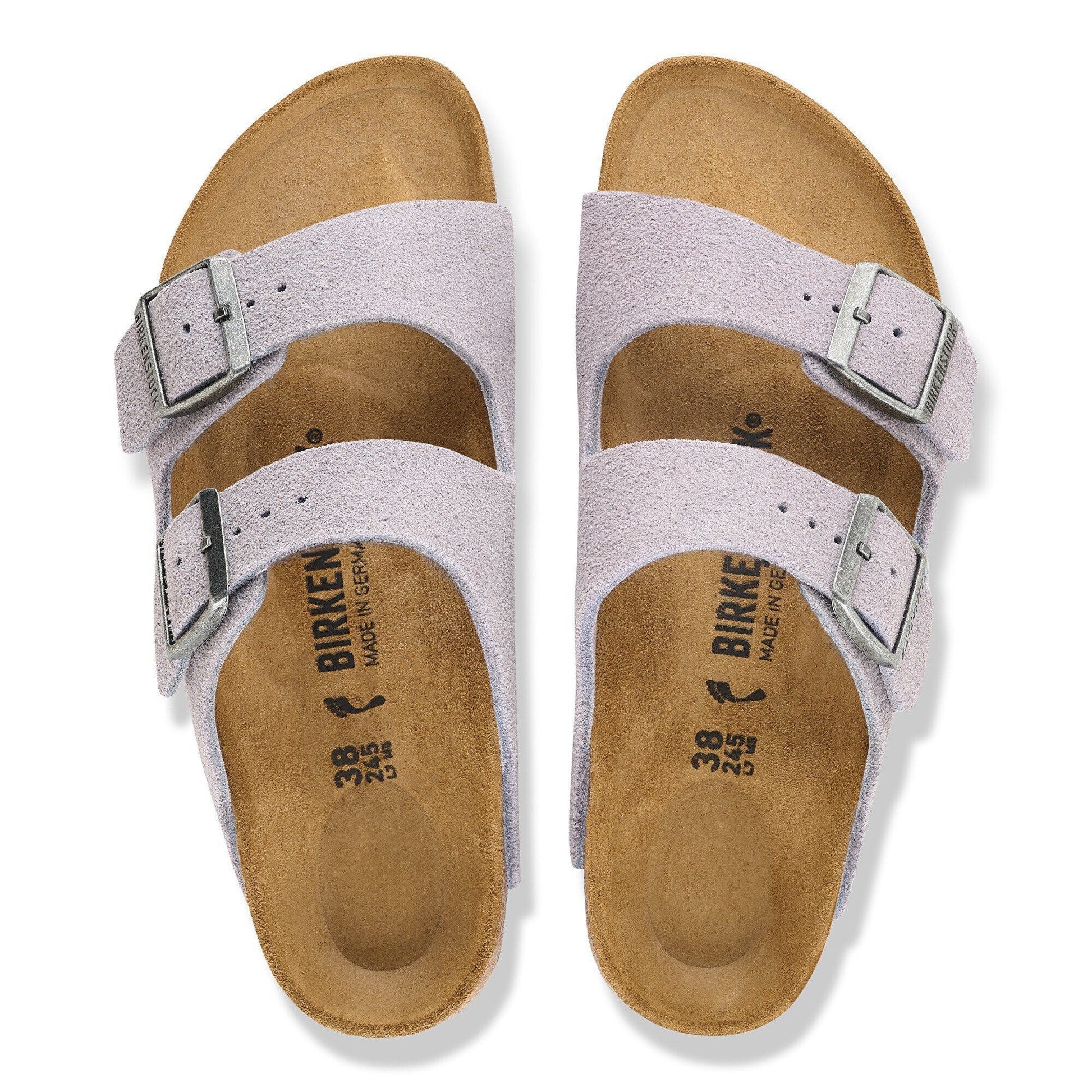 Arizona | Suede | Lavender Sky - sandals - Birkenstock